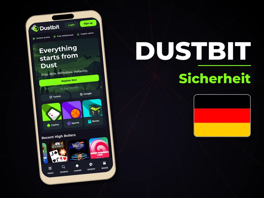 Dustbit - Sicherheit