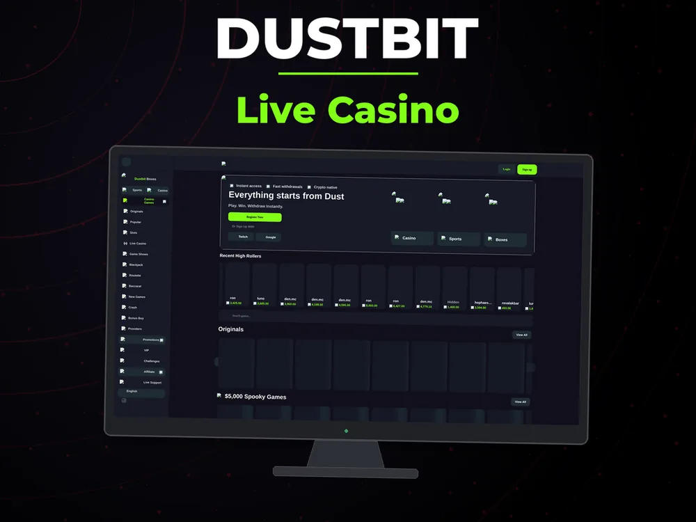 Dustbit - Live Casino